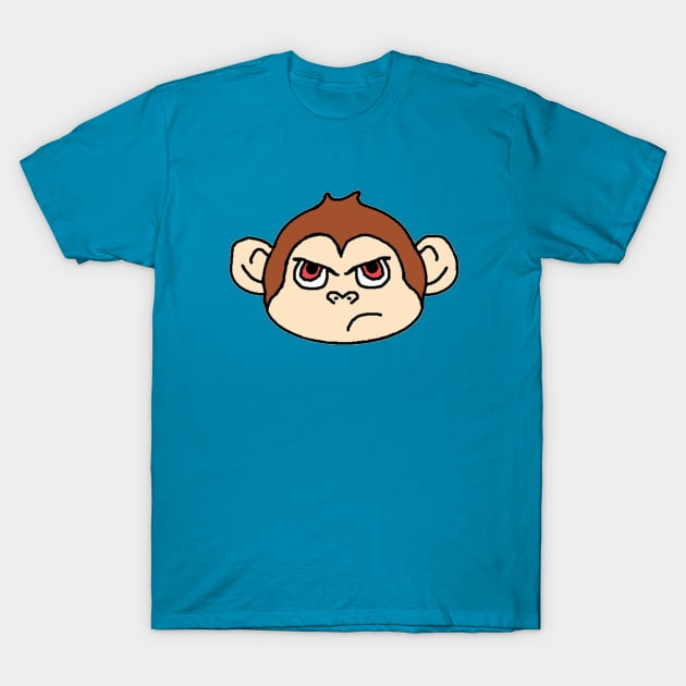 Angry Baby Ape T-Shirt by World Of Random